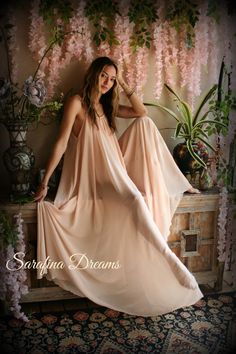 Sheer Nightgowns For Women, White Cotton Sleepwear, Nightgown Romantic, Circle Skirt Outfits, Fancy Robes, Wedding Nightgown, Wedding Sleepwear, Silk Bridal Robe, Flow Dress