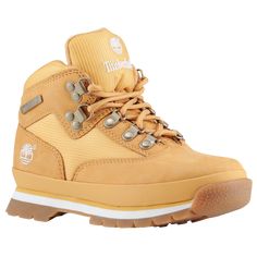 Timberland Euro Hiker, Toddler Timberlands, Timberland Boots Outfit, Timberland Waterproof Boots, Timberland Waterproof, Timberland Premium, Timberland Kids, Yellow Boots, Outdoor Boots