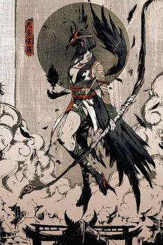 Guerriero Samurai, Samurai Artwork, Samurai Art, Cool Wallpapers Art, Anime Artwork Wallpaper