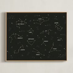 Pairs hand-drawn, foil-pressed astrological constellations on a whimsical celestial background. . Astrological Constellations, Constellation Artwork, Star Constellations Illustration, Whimsical Celestial, Black And White Constellation Wallpaper, Celestial Background, Constellation Wallpaper Kids Room, Orion Constellation Art Stars Print, Starry Ceiling