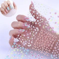 Nail Stickers 3d Nail Decals Stickers Cute Lovely Nail Temu Australia