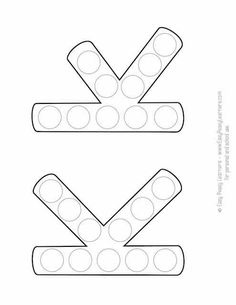 the letter y worksheet is shown with dots on it and an arrow in the middle