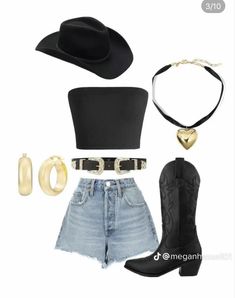 Stampede Outfit, Country Festival Outfit, Nashville Style Outfits, Cherry On The Cake, Cowgirl Style Outfits, Concert Outfit Summer, Cowgirl Outfit