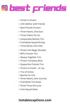 Looking for the perfect Friends captions for your Instagram posts? Explore a collection of witty and heartwarming captions to accompany your friendship moments. From nostalgic quotes to hilarious one-liners, find the ideal caption to enhance your photos with your besties. Make your Instagram feed shine with these Friends-inspired captions Caption For Funny Friends, One Liner For Friends, Friendship Quotes Instagram Story, Caption For Friendship Day, Best Friend Trio Captions, Trio Caption Ideas