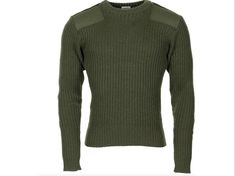 WELCOME Original British Army Pullover Commando Green Olive Sweater Wool Men Jumper Product Description This original British Army pullover in olive green is a reliable and durable piece of clothing that is ideal for outdoor activities.  Its reinforced elbows and shoulders make it a sturdy option, while the epaulettes on each shoulder add a touch of military-inspired style.  The pullover is made of a blend of 80% wool and 20% nylon, providing warmth and comfort during colder weather conditions. Military Inspired Outfit, Pull Over Jacket, Olive Sweater, Sweater Wool, Military Outfit, Green Olive, Military Inspired, British Army, Weather Conditions