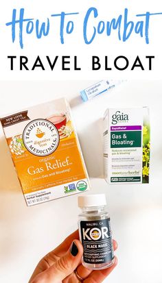 How to combat travel bloat. Gas Relief, Travel Snacks, Bloated Belly, Protein Rich Foods, Basic Yoga, Carbonated Drinks, Detox Recipes, Herbal Supplements, Smoothie Recipes Healthy