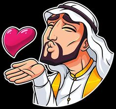 a man with a beard holding a heart in one hand and looking at the other