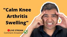 How To Calm Down Swelling From Knee Arthritis - YouTube Knee Swelling, How To Calm Down, Swollen Knee, Knee Pain Exercises, Exercise To Reduce Thighs, Ligament Injury, Doctor Advice, Knee Exercises