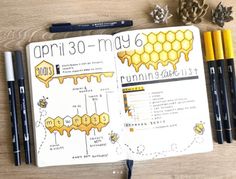 Bullet Journal Calendrier, Bullet Journal Planner