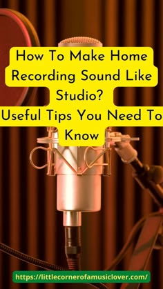 How To Make Home Recording Sound Like Studio - Useful Tips You Need To Know Diy Home Podcast Studio, Small Recording Studio Ideas, Voiceover Studio Home, Diy Recording Studio Small Spaces, Diy Home Recording Studio, Podcast Setup Home, Home Recording Studio Equipment, Songwriting Inspiration, Recording Studio Equipment