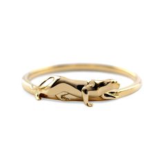 Plain Gold Jaguar Ring, 10K/14K/18K Solid Gold Panther Ring, Animal Ring, Leopard Ring, Animal Lover Gifts, Animal Inspired Jewelry. ≫ Features * Items Code: SGR02693-JB-48367 * Metal: 18K Solid Gold (14K also available - Additional fees may apply) * More options in gold color: Rose gold, yellow gold, White gold * Ring Size: 3 to 10 US (All sizes available)  ≫ FAQ below for more detail. ✦ Sizing  We can adjust most items to fit your sizing preferences. Most items can be made to any size and length. Please leave a note at checkout or contact us via Etsy conversation. Even after purchasing the item, you can still ask us to adjust the size or length. We will try our best to fix it. ✦ Custom Orders Since most products are handmade and made by me, you can ask us for any customization. You can c Cartier Tiger Ring, Leopard Ring, Gold Lion Ring, Jaguar Necklace, Panther Ring, Animal Rings, Gifts For Pet Lovers, White Gold Rings, Panther