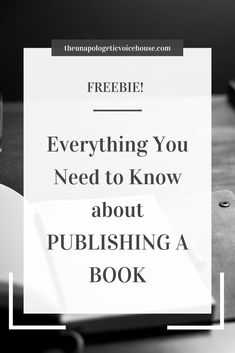 an open book with the title freebie everything you need to know about pushing a book