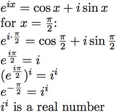 the formula for real numbers is shown in black and white, as well as an image of