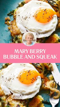 Mary Berry Bubble And Squeak Bubble And Squeak Recipe British, Welsh Recipes Traditional, Savoury Breakfast Ideas, Marry Berry Recipes, Quick Egg Recipes, British Food Traditional, British Foods