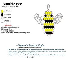 an ornament is shown with instructions to make it look like a bumble bee