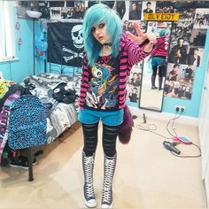 Emo Fits, Emo Scene Hair, Outfits 2000s, Scene Outfits, Scene Girls, Scene Fashion, Scene Hair