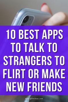 apps to chat with strangers