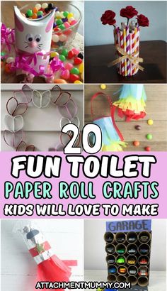 20 fun toilet paper roll crafts kids will love to make