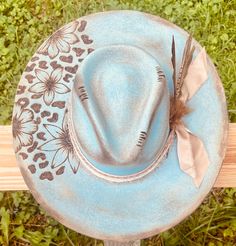 Branded Cowboy Hat Branded Wide Brim Hats Burned Wide Brim Hats Hand Burned Hats Western Burned Designs Hand Designed Hats - Etsy Cow Boy Hats, Cowboy Hat Ideas, Hat Burning Designs, Hat Design Ideas