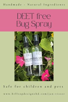 Bugs love warmer weather, but most store bug sprays contain harmful ingredients like Deet and ethanol.  HD Soap uses no harsh chemicals or even preservatives – instead we harness the power of essential oils!! This means our bug sprays are safe for kids AND pets and naturally combat mosquitoes, ticks, gnats and more!  Made with natural ingredients (Distilled water, Vegetable Glycerin, Lavender, Geranium, Cedarwood, Lemon Eucalyptus, Peppermint) Skin Insect Repellent, Mosquitoes Remedies, Natural Bug Spray, Peppermint Soap, Lemon Eucalyptus, Bug Spray, Soap Shop, Vegetable Glycerin, Essential Oil Uses