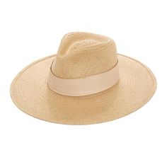 JANESSA LEONE - Sand Packable Straw Fedora - Clemence Luxury Wide Brim Fedora For Vacation, Luxury Brimmed Fedora For Vacation, Luxury Wide Brim Fedora For The Beach, Luxury Wide Brim Fedora For Beach, Luxury Fedora Straw Hat For Beach, Luxury Fedora Straw Hat For The Beach, Luxury Vacation Hats For Spring, Luxury Brimmed Straw Hat For Spring, Luxury Hats For Spring Vacation