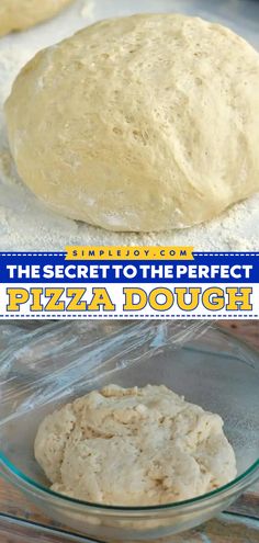 Your simple dinner recipes won't be complete without the secret to the perfect pizza dough! It's an easy main dish for dinner. With the right balance of fluffy, chewy, and crispy, this is the BEST pizza crust! No Fail Pizza Dough Recipe, Large Batch Pizza Dough Recipe, Easy Crispy Pizza Dough Recipe, Basic Pizza Dough, Pizza Hut Pan Pizza Crust Dough Recipe, Pizza Dough With Pizza Flour, Quick Pizza Dough Recipe No Yeast