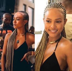 Blasian Braids, Cornrows Braids For Black Women, Twisted Hair, African Hair Braiding Styles, Braids Hairstyles Pictures, Big Forehead, Cool Braid Hairstyles, Girls Hairstyles Braids