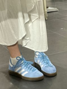 Blue Adidas Spezial, Light Blue Adidas, Adidas Spezial, Blue Sneakers, Blue Adidas, Tennis, Light Blue, Adidas, Sneakers