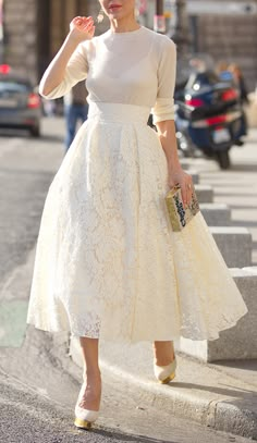 lovely retro '50's ensemble. Diy Skirts, Brocade Skirt, Diana Penty, Look Retro, Sonam Kapoor, Victoria Secrets, Olivia Palermo