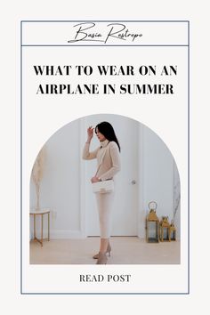 Are you looking for tips and ideas on what to wear on a plane in summer? Here are some of my favorite summer travel outfits. #summer #traveloutfit Summer Outfits Travel, Hot Summer Outfits, Long Haul Flight, International Flights