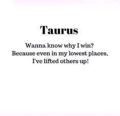 the words taurus are written in black on a white background with pink and purple flowers