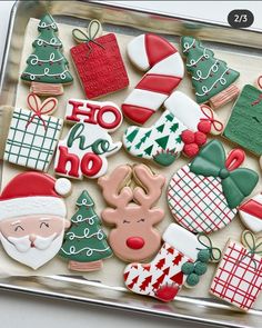 an image of christmas cookies on a tray