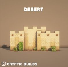 the desert is made up of sand and grass