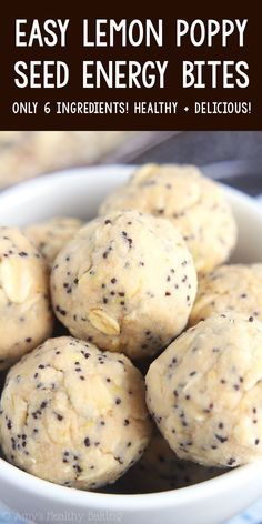 the cover of an easy to make protein ball recipe that will replace those boring bars