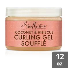 SheaMoisture’s Coconut & Hibiscus Curling Gel Soufflé is blended with certified Shea Butter which helps to deliver instant hydration to dry, over-processed curls. Blended with agave nectar, flaxseed and coconut oil, this nourishing styling aid from SheaMoisture is designed to moisturize and protect your waves and curly hair. SheaMoisture’s Coconut and Hibiscus Curling Gel Soufflé is blended with certified Shea Butter which delivers instant hydration to dry, over-processed curls. Apply this hair Hair Tips For Curly Hair, Shea Moisture Curl Enhancing Smoothie, Very Curly Hair, Shea Moisture Coconut, Curl Enhancing Smoothie, Coconut Hibiscus, Fur Elise, Define Curls, Transition Goals