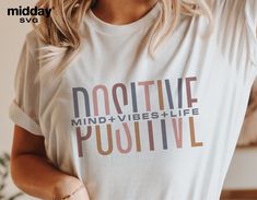 Wellness Tshirt Design, Tshirt Vinyl Design, Positive Shirts For Women, Positive Quotes For Shirts, Inspirational Shirt Ideas, Self Love Tshirts, Motivational Tshirt Designs, Svg Free Files For Cricut Shirts Women