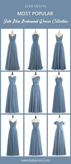 the most popular blue dress collection