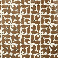 a brown and white wallpaper with an abstract design