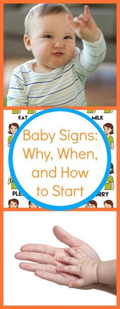 baby signs, why, when, and how to start with pictures in the background