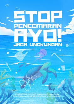 the cover of stop pencemaran ayo by jaga linggungan