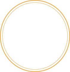 an orange circle with a thin line in the center on a white background, transparent png