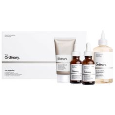 A set that gently cleanses the skin, targets the look of dark circles, promotes visibly radiant and healthy-looking skin, and provides mild exfoliation.Skin Type: Normal, Combination, and Oily Skincare Concerns: Fine Lines/Wrinkles, Acne/Blemishes, and Dark CirclesIngredient Callouts: Free of parabens, formaldehydes, formaldehyde-releasing agents, phthalates, mineral oil, retinyl palmitate, oxybenzone, coal tar, hydroquinone, sulfates SLS & SLES, triclocarban, triclosan, and contains less th Squalane Cleanser, The Ordinary Squalane, Glycolic Acid Toner, The Ordinary Glycolic Acid, Exfoliate Scalp, The Ordinary Skincare, Beauty Gift Card, Best Skincare Products, Oily Skin Care