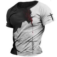 Gray Short Sleeve Top For Outdoor, Short Sleeve Printed Tops For Outdoor, Printed Short Sleeve Tops For Outdoor, Breathable Short Sleeve Tops For Outdoor, Fitted Short Sleeve Tops For Outdoor, Black Breathable T-shirt For Summer, Sports Tops With Sublimation Print And Short Sleeves, Black Breathable Graphic Tee, Fitted Short Sleeve T-shirt For Outdoor