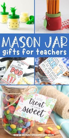 mason jar gift ideas for teachers