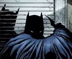 the batman is getting ready to take his place in the dark knight's jail