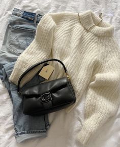 Puffer Outfit, Coach Outfits, Coach Tabby, Aesthetic Backpack, Dream Bags, Life Board, Life Goals, Fashion Nails, Hair And Nails