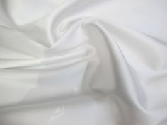 the white fabric is very soft and smooth