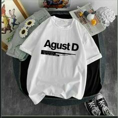 Agust D Shirt, Teen Clothes, Agust D, D 2, Winter Fashion Outfits, Oversized Tshirt, Outfits For Teens, Tshirt Print, Unisex T Shirt