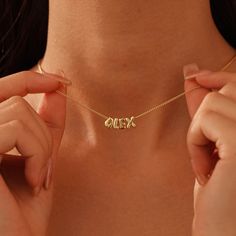 Get your unique and eye-catching✨ 3D Bubble Name Necklace now. Wear a name necklace is a great way to add a burst of uniqueness and personality. With the 3D Bubble Name Necklace beautifully packaged in a gift box, 🎁 it also makes it a thoughtful and memorable gift for loved ones on special occasions such as Valentine's day, Christmas, Mother's Day, or Thanksgiving.  💍Our Custom Name Necklaces are made of the highest quality brass or solid 925 sterling silver with a Gold / Silver / Rose gold fi Bubble Name Necklace, Necklace Letter Initials, Name Necklaces, Bubble Necklaces, Nameplate Necklace, Custom Name Necklace, Initial Charm, Custom Necklace, Memorable Gifts