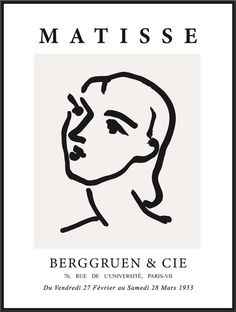 the label for matissee berg grueen & cie, which is also available